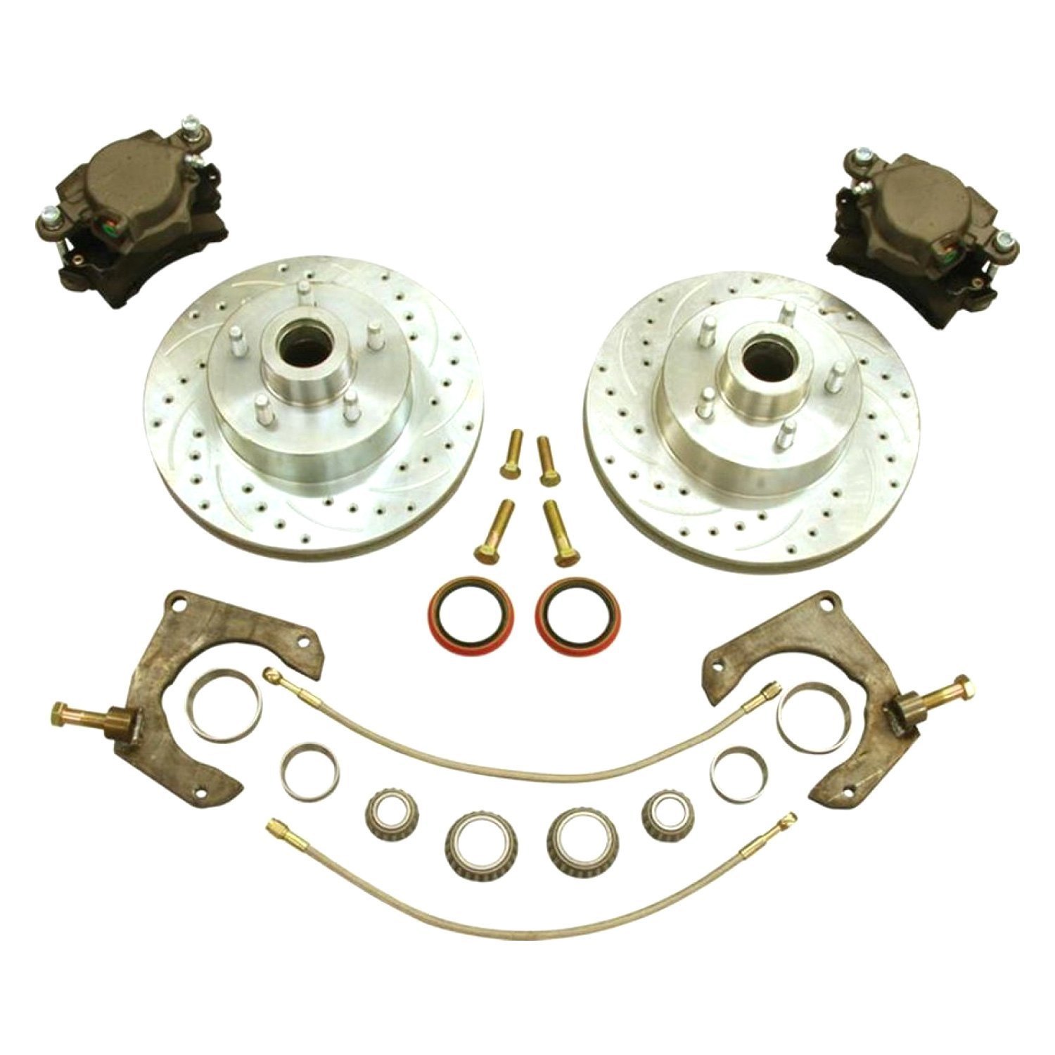 Helix® HEXBRK12R Front High Performance Big Brake Conversion Kit with Round Rotor