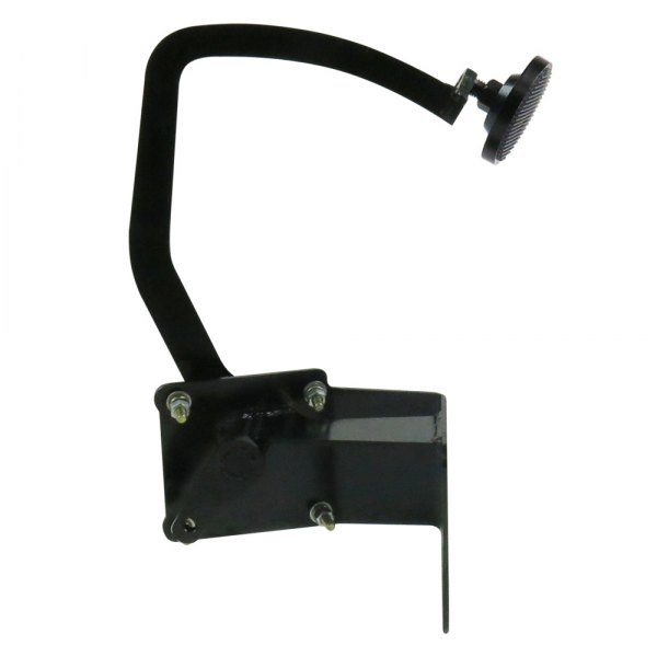 Helix® - Brake Pedal Bracket Kit with Round Black Pedal Pad