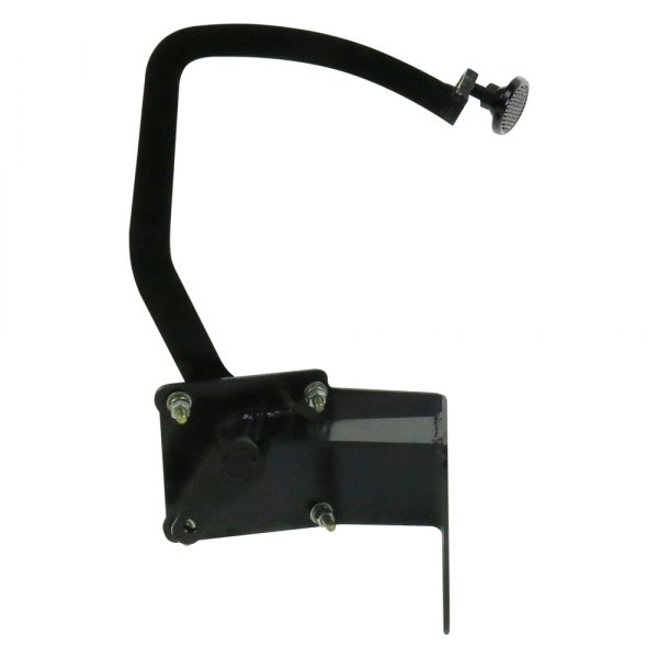 Helix® - Brake Pedal Bracket Kit with Small Oval Black Pedal Pad