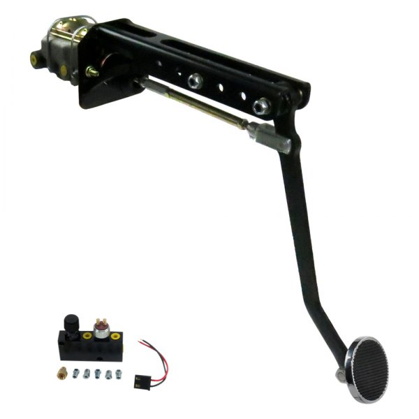 Helix® HEXPKA78F09 Manual Brake Pedal Kit with Round Chrome Pad