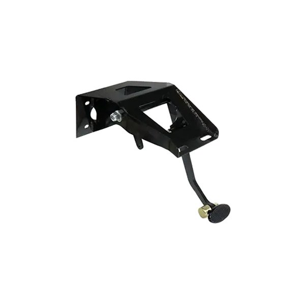 Helix® - Brake Pedal Bracket Assembly with Oval Small Black Pad