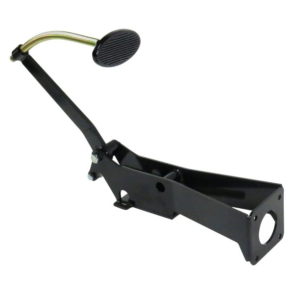 Helix® - Brake Pedal Bracket Assembly with Oval Large Black Pad
