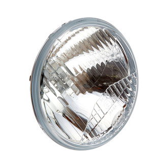 Hella® - 5 3/4" Round Chrome Vision Plus Factory Style Composite Headlight (H5001)