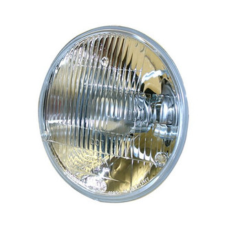 Hella® - 7" Round Chrome Vision Plus Factory Style Composite Headlight (H6024)