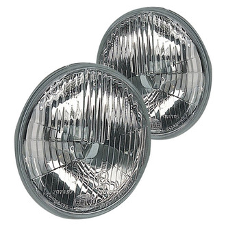 Hella® - 5 3/4" Round Chrome Vision Plus Factory Style Composite Headlights (H5001)