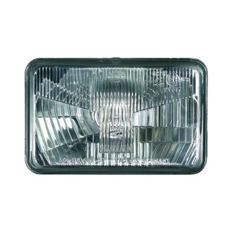 Hella® - 4x6" Rectangular Chrome Factory Style Composite Headlight