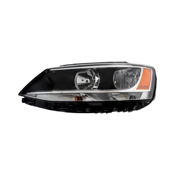 Hella® - Driver Side Replacement Headlight, Volkswagen Jetta
