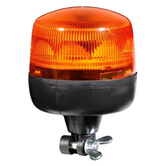 Hella® - 5" RotaLED Pipe Mount Amber LED Beacon Light
