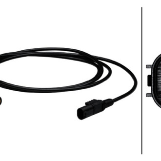 Hella® - Rear Passenger Side ABS Wheel Speed Sensor