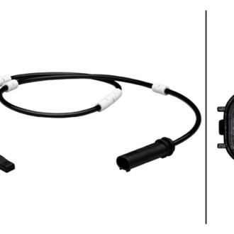 Hella® - Rear ABS Wheel Speed Sensor