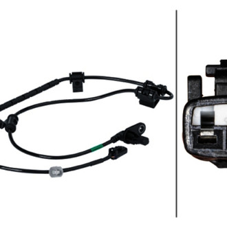 Hella® - Front Driver Side ABS Wheel Speed Sensor