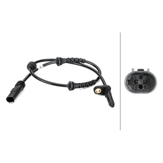 Hella® - Rear ABS Wheel Speed Sensor