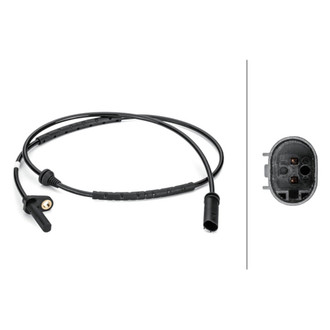 Hella® - Rear ABS Wheel Speed Sensor