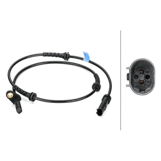 Hella® - Rear ABS Wheel Speed Sensor