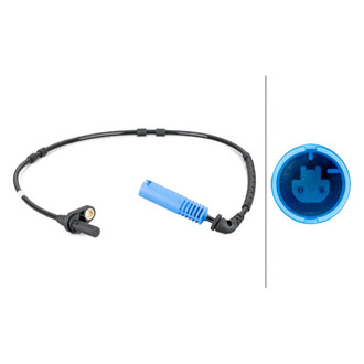 Hella® - Rear Right ABS Wheel Speed Sensor