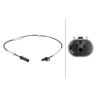Hella® - Front ABS Wheel Speed Sensor