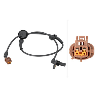 Hella® - Front Driver Side ABS Wheel Speed Sensor