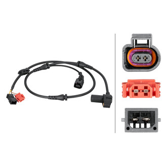 Hella® - Front Right ABS Wheel Speed Sensor