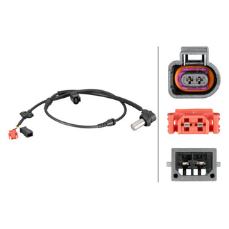 Hella® - Front Right ABS Wheel Speed Sensor