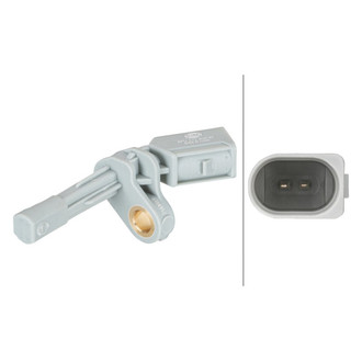 Hella® - Rear Driver Side ABS Wheel Speed Sensor