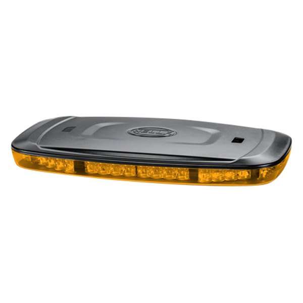 Hella® - 16" Bolt-On Mount Mini Amber LED Emergency Light Bar