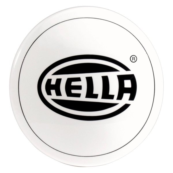 Hella® - 6" Round White Acrylic Light Cover for Rallye 4000 Compact, Rallye 3000 Compact Series