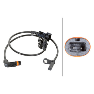 Hella® - Front ABS Wheel Speed Sensor