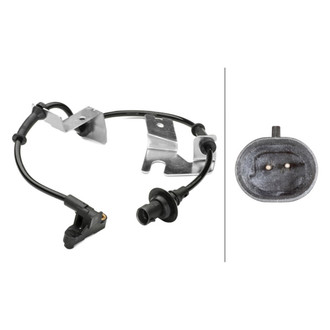 Hella® - Front Right ABS Wheel Speed Sensor