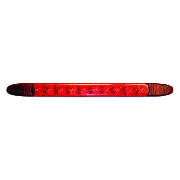 Hella® - 3106 Series ThinLine™ 11" Chrome/Red LED 3rd Brake Light