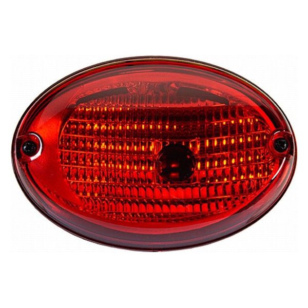 Hella® - 3130 Agroluna Series 5.5" Oval Fitting Mount Tail Light W/O Bulbs