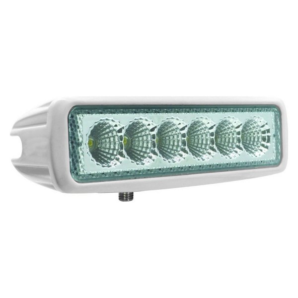 Hella® - ValueFit Mini 6" 18W Slim White Housing Flood Beam LED Light Bar
