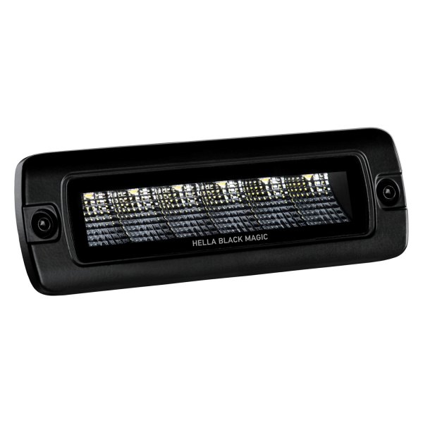 Hella® - Black Series Mini Flush Mount Flood Beam LED Light Bar