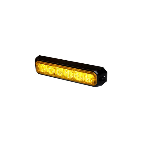Hella® - 5" 6-LED MS6 Bolt-On Mount Amber LED Strobe Light