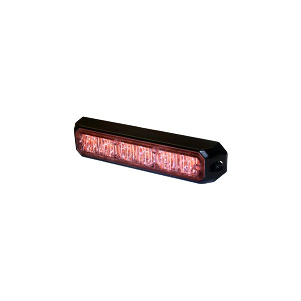 Hella® - 5" 6-LED MS6 Bolt-On Mount Red LED Strobe Light