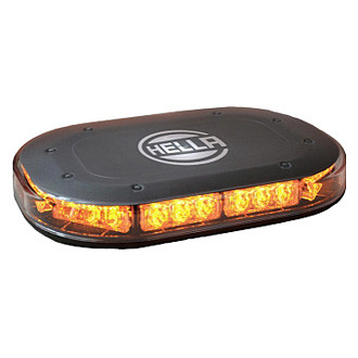 Hella® H27996001 - 10" MLB 100 Bolt-On Mount Mini Amber LED Emergency LED Light Bar