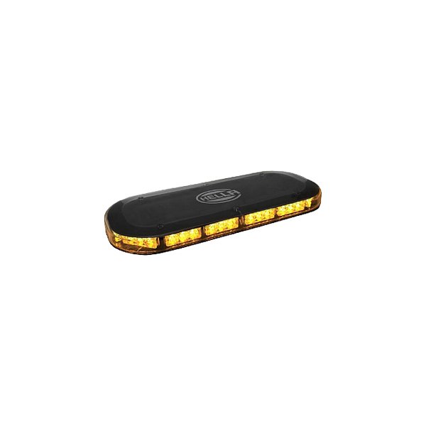 Hella® - 15.7" MLB 200 Magnet Mount Mini Amber Emergency LED Light Bar