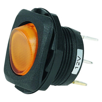 Hella® - Incandescent On-Off Flush Mount Rocker Switch