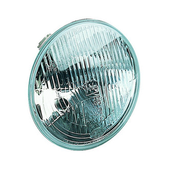 Hella® - 7" Round Chrome Vision Plus Factory Style Composite Headlight (H6024)