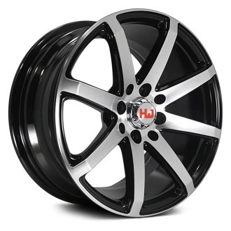HEMI WHEELS® - HM02 Gloss Black with Brushed Face