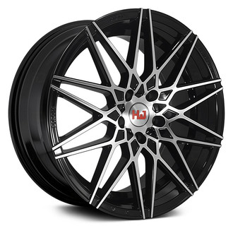 HM04 Brushed Face with Gloss Black Windows