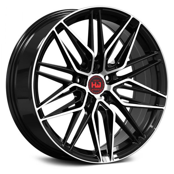 HEMI WHEELS® - HM10 Gloss Black with Brushed Face