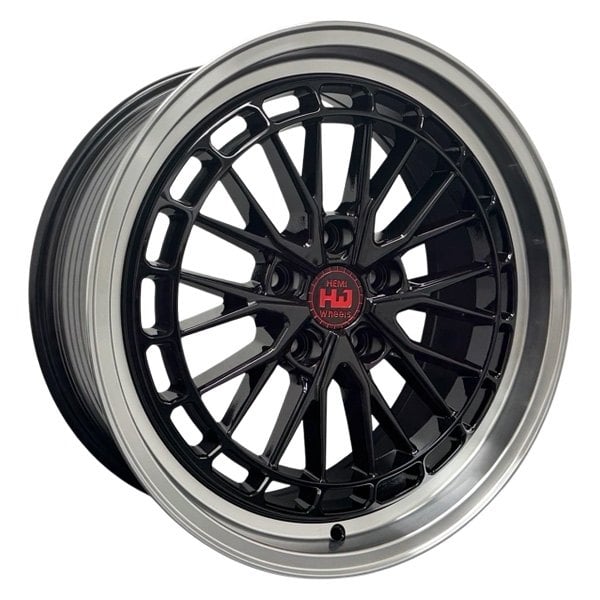 HEMI WHEELS® HM11 Wheels - Gloss Black with Polished Lip