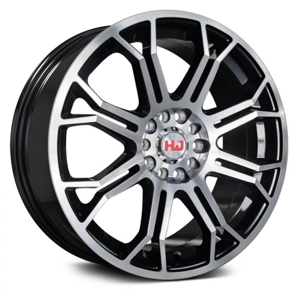 HEMI WHEELS® - HM8 Gloss Black with Brushed Face