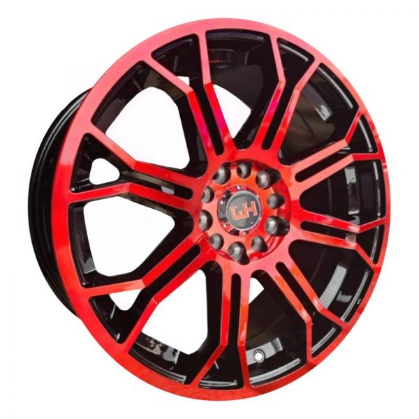 HEMI WHEELS® - HM8 Gloss Black with Red Face