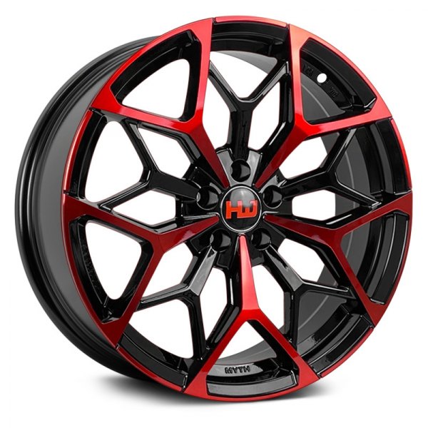 HEMI WHEELS® - HM1 Gloss Black with Red Face
