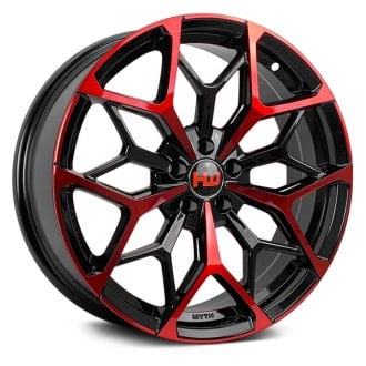 HEMI WHEELS® - HM1 Gloss Black with Red Face