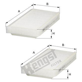 Hengst® - Cabin Air Filter