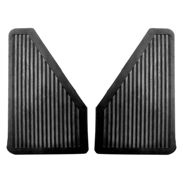 Highland® - Heavy Duty Truck Black Splash Guards