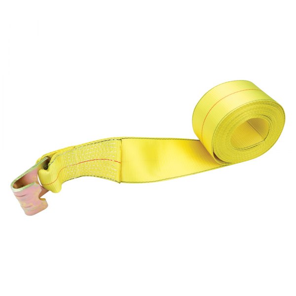 Highland® - 4" x 30' Winch Strap with Flat Hook
