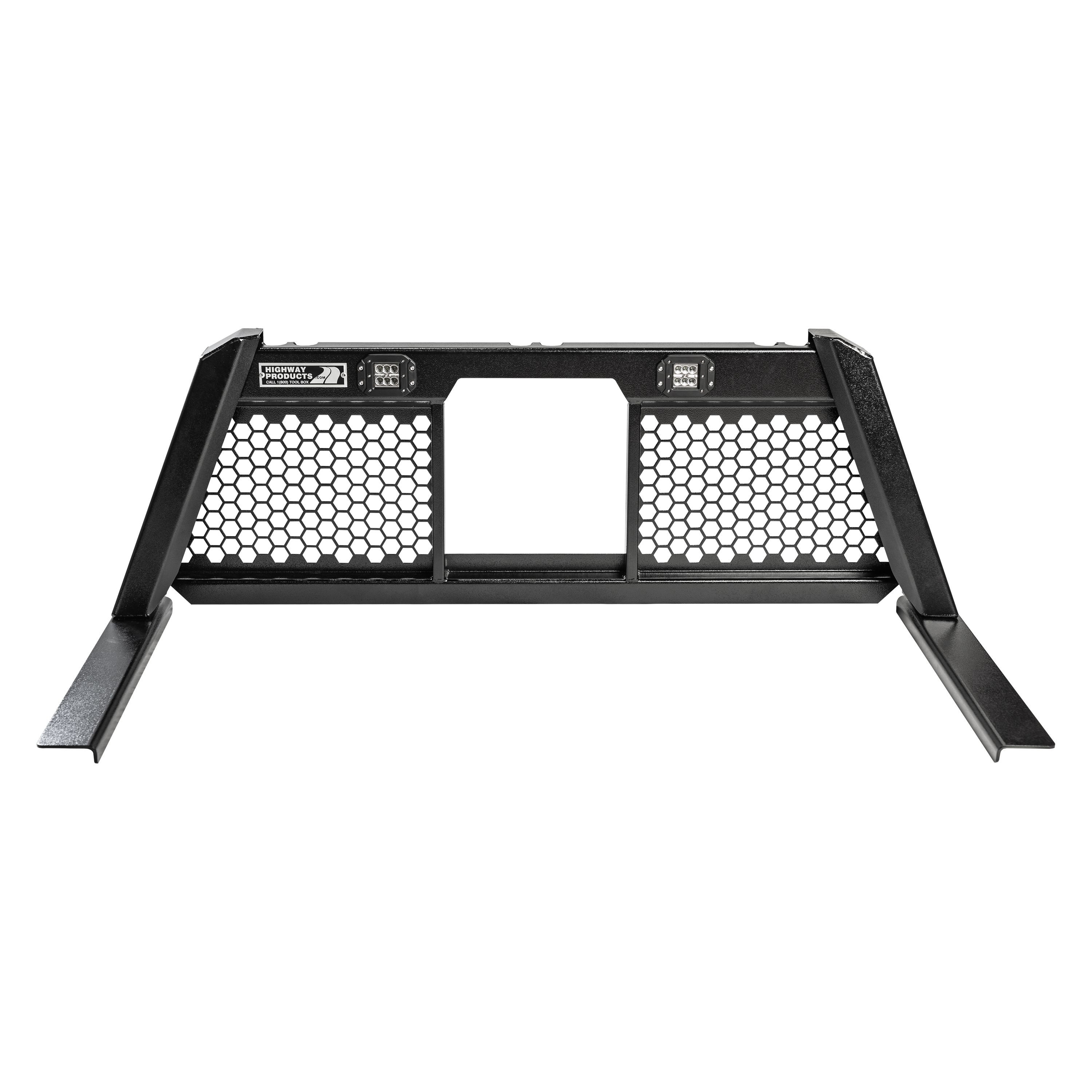 Highway Products® 4011-010-BK62 - Guardian™ Open Mesh Headache Rack